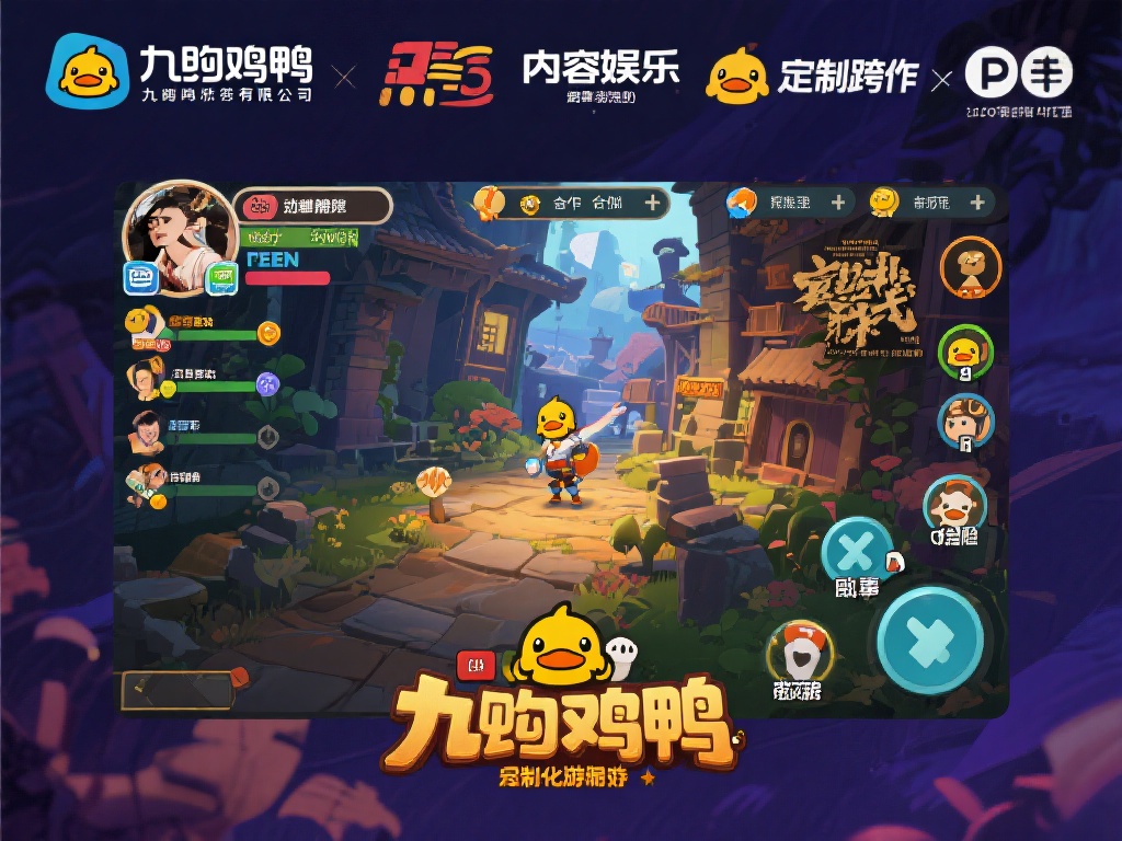 九游冲鸭娱乐有限公司:引领游戏娱乐新潮流,打造极致用户体验 (九游冲鸭娱乐有限公司:创新引领游戏娱乐新潮流,致力于打造极致用户体验) 此外,公司还注重跨界合作,与多个知名IP品牌联手推